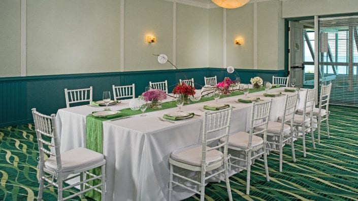 Meeting Room Dining Setup Oceanfront Virginia Beach Meeting Space