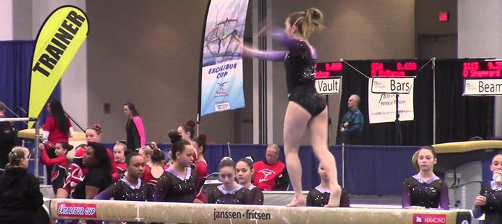 Virginia Beach Excalibur Cup gymnastics competition