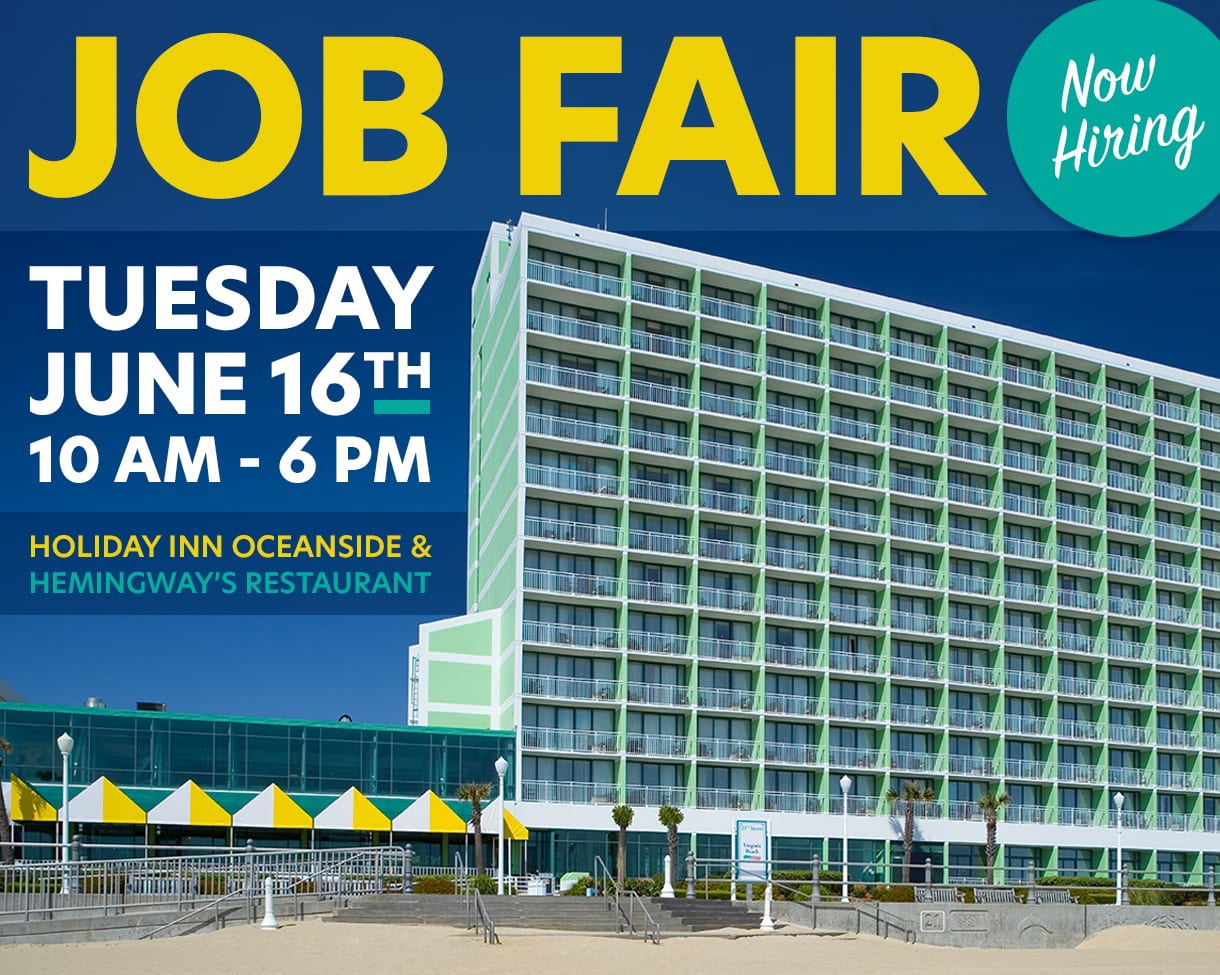 Job Fair | Help Wanted | Virginia Beach Hotel & Restaurant