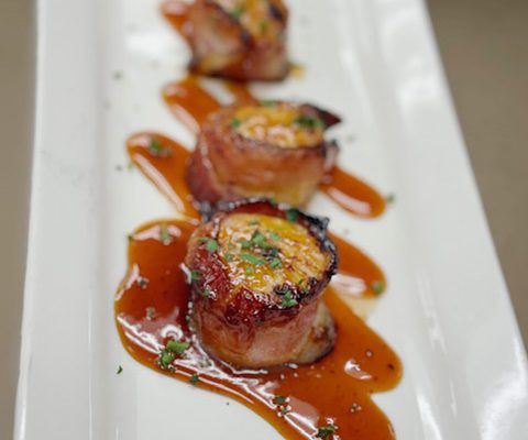 Bacon Wrapped Scallops